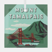 山タマルパイスガラスオーナメント ガラスオーナメント (正面)