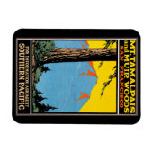 山タマルパイスポスターノートカード マグネット (横)