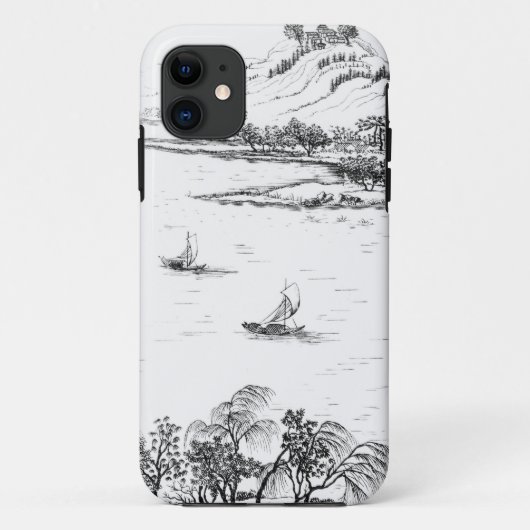 山チャンおよび「Jardinsの英国キーからの湖周、 Case-Mate iPhoneケース (裏面)