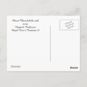 山チャンチェルーラ月が少し… ポストカード (裏面)