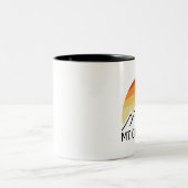 山チョコルアニューハンプシャーレトロ ツートーンマグカップ (中央)