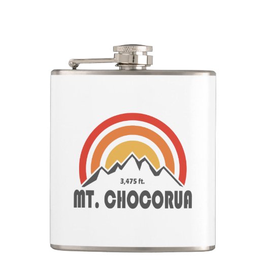 山チョコルアニューハンプシャー フラスク (正面)