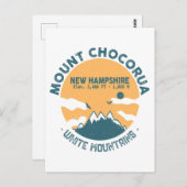 山チョコルアニューハンプシャー – レトロヴィンテージ ポストカード (正面/裏面)
