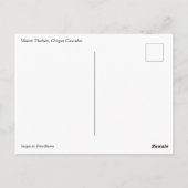 山ティエルセン、オレゴン ポストカード (裏面)