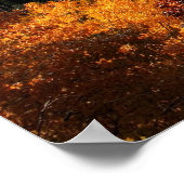 山ティンパノゴスの秋ユタ山脈 ポスター (角)