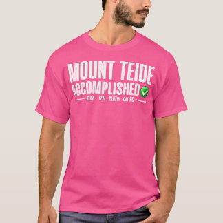 山テイドエンディテッドサイクリングヴエルタアエスパーテ Tシャツ