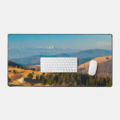 山トリグラフと秋の風景 デスクマット (キーボード&マウス)