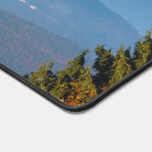 山トリグラフの下の秋の霧 デスクマット (コーナー)