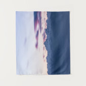 山トリグラフ、スロベニアの霧の雲 タペストリー (正面)