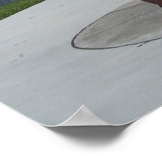 山ドーラフロリダライトハウスレイクマーカーポスター ポスター (角)