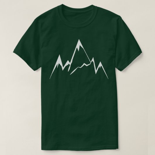 山ハイキング46 Tシャツ (デザイン正面)