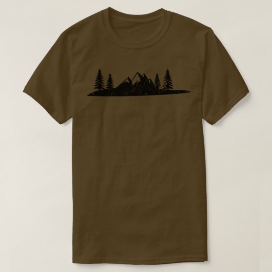 山ハイキング8 Tシャツ (デザイン正面)