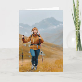 山ハイキングin秋フォトカード カード