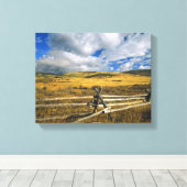 山ハギンNWRニアアナコンダモンタナ キャンバスプリント (インサイチュ (ウッドフロア))