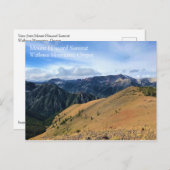 山ハワードサミットからの表示 ポストカード (正面/裏面)