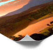 山バイフレデリック・エドウィン・チャーチ ポスター (角)