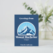 山バチェラーオレゴン山スキーリゾートハガキ ポストカード (スタンド正面)