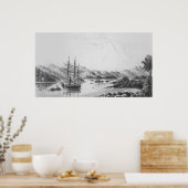 山バーニー島オッタ諸島 ポスター (キッチン)