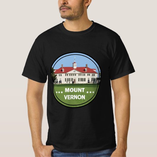 山バーノンワシントン Tシャツ (正面)
