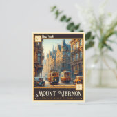 山バーノン、ニューヨーク |ヴィンテージ ポストカード (スタンド正面)