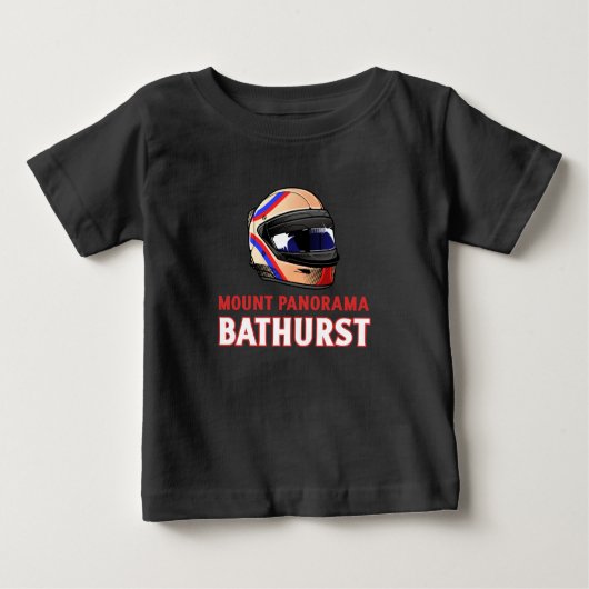 山パノラマバサーストオーストラリアのモーターレース ベビーTシャツ (正面)