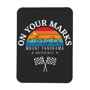 山パノラマバサーストオーストラリアのモーターレース マグネット