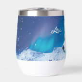 山パーソナライズされたを持つハスキー犬 (正面)