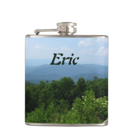山パーソナライズされた景色スカイラインドライブ フラスク