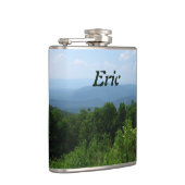 山パーソナライズされた景色スカイラインドライブ フラスク (右)