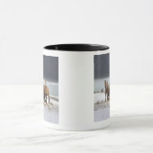 山ヒツジ家族 マグカップ (中央)