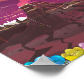 山ピナツボ（フィリピン） ポスター (角)