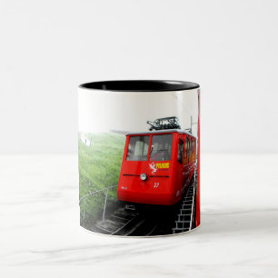 山ピラツコッグ鉄道 ツートーンマグカップ
