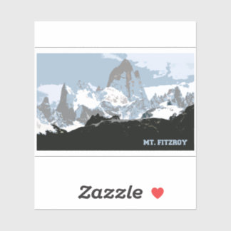 山フィッツロイマウンテン、パタゴニア、アルゼンチン シール