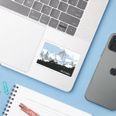 山フィッツロイマウンテン、パタゴニア、アルゼンチン シール (ノートパソコンとiPhone)