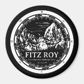 山フィッツロイ – セロシャルトンサウスアメリカ マグネット (正面)