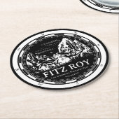 山フィッツロイ – セロシャルトンサウスアメリカ ラウンドペーパーコースター (アングル)