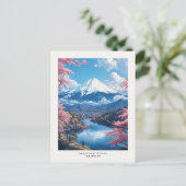 山フジジャパン旅行はがき ポストカード (スタンド正面)