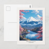 山フジジャパン旅行はがき ポストカード (正面/裏面)