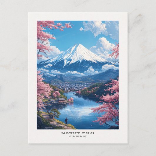 山フジジャパン旅行はがき ポストカード (正面)