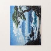 山フジジャパン海ビュ絵を描ー ジグソーパズル (縦)