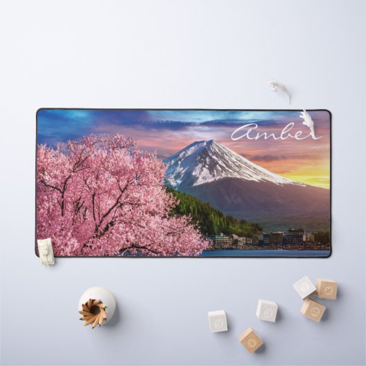 山フジジャパン デスクマット (キッズテーブル)