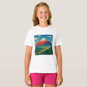 山フジTシャツ Tシャツ (正面フル)