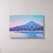 山フジVバイロフィー キャンバスプリント (正面)