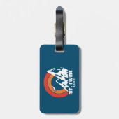 山フルムニューハンプシャーサンイーグル ラゲッジタグ (裏面縦)