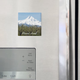 山フードと果樹園の写真 マグネット