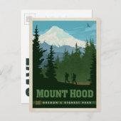 山フードまたは 案内ポストカード (正面/裏面)