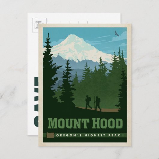 山フードまたは 案内ポストカード (正面/裏面)