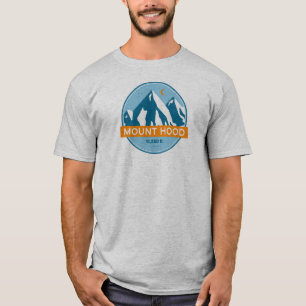 山フードオレゴンスターズムーン Tシャツ