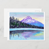 山フードサンライズアット失ったレイクカスタム ポストカード (正面/裏面)