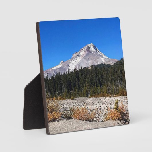 山フード，オレゴン フォトプラーク (正面)